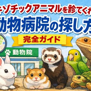 エキゾチックアニマルを診てくれる動物病院の探し方｜失敗しない7つのステップ