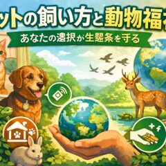 ペットの飼い方と動物福祉｜あなたの選択が生態系を守る理由