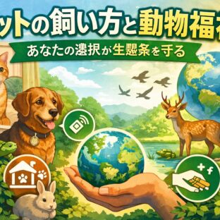 ペットの飼い方と動物福祉｜あなたの選択が生態系を守る理由