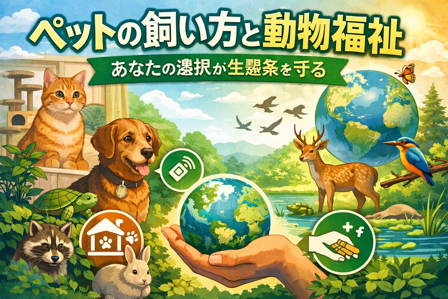 ペットの飼い方と動物福祉