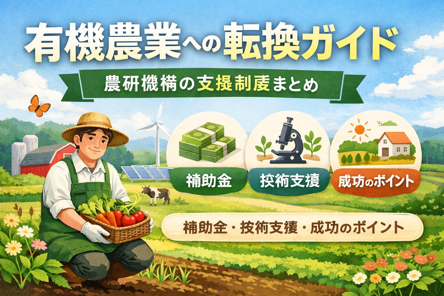 有機農業への転換ガイド