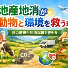 地産地消が動物と環境を救う理由｜食の選択で変わる動物福祉