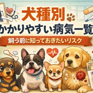 犬種別・かかりやすい病気一覧｜飼う前に知っておきたい健康リスク
