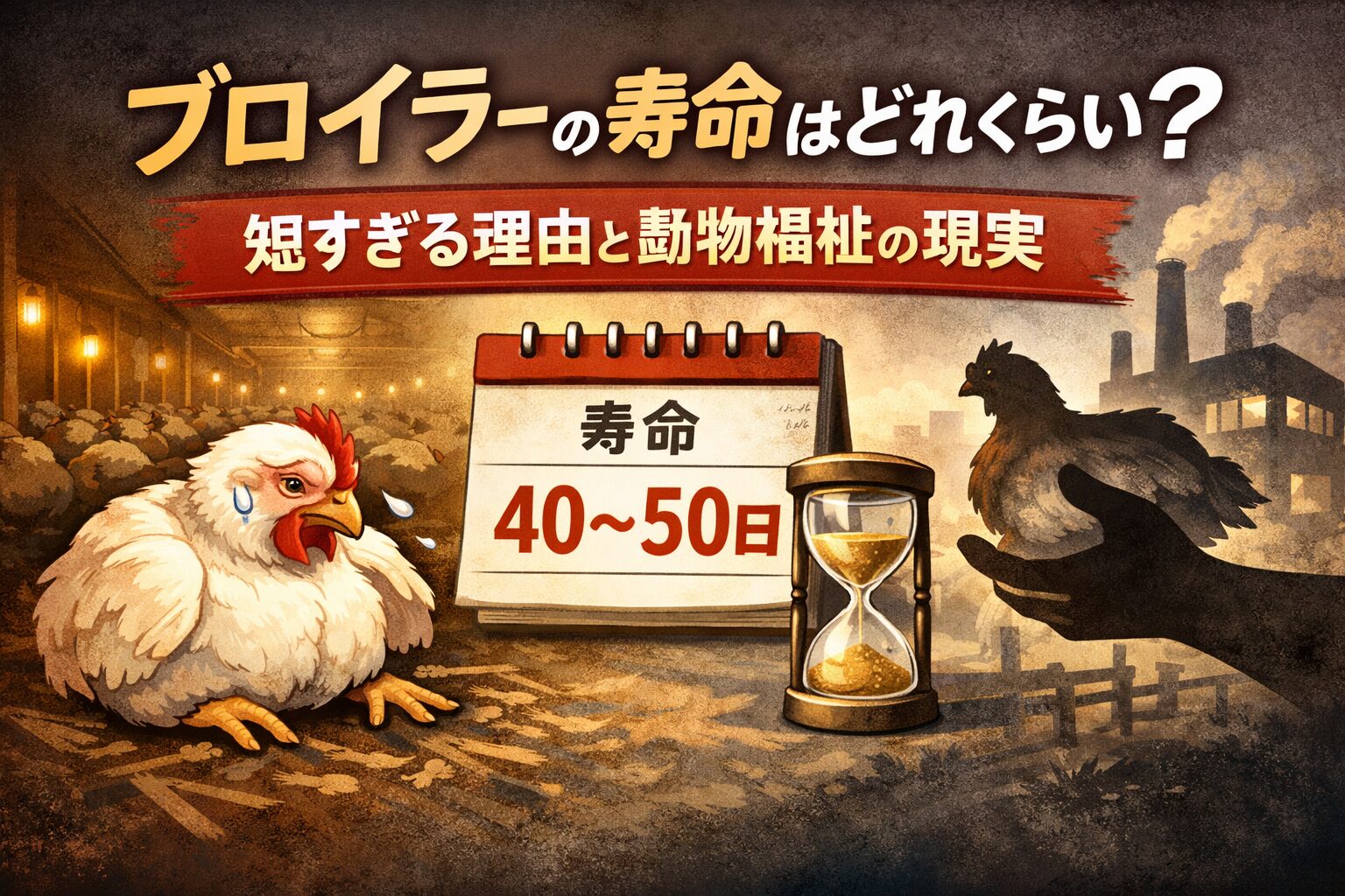 ブロイラーの寿命