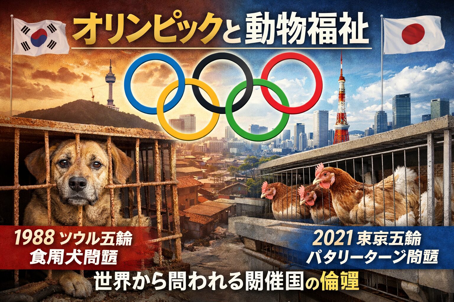 オリンピックと動物福祉