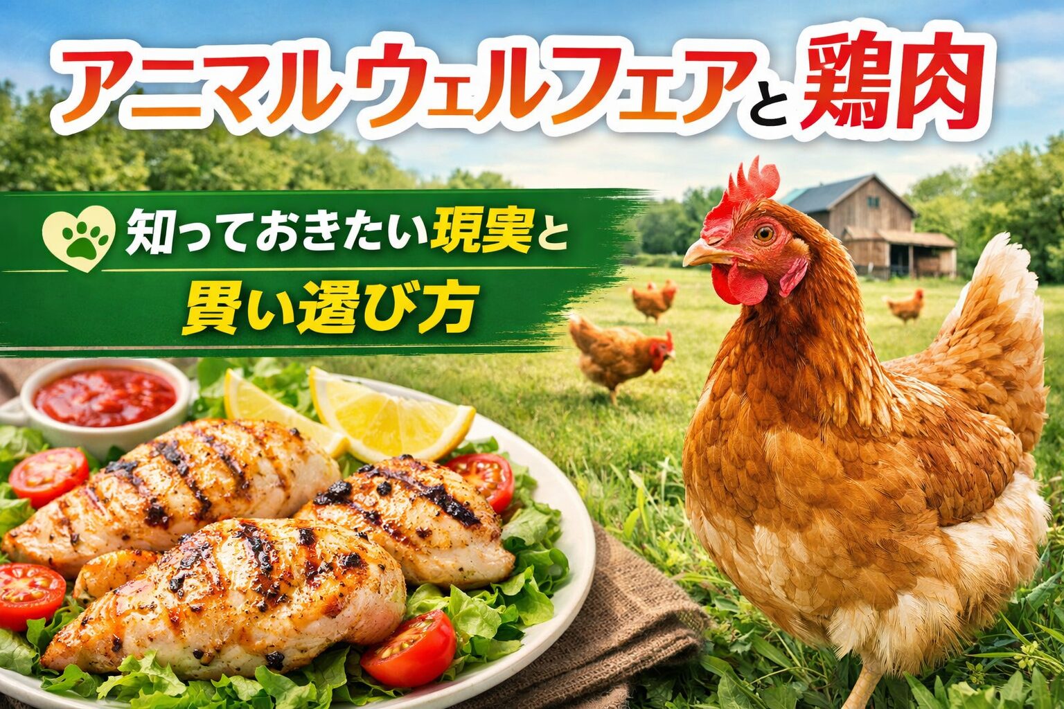 アニマルウェルフェアと鶏肉