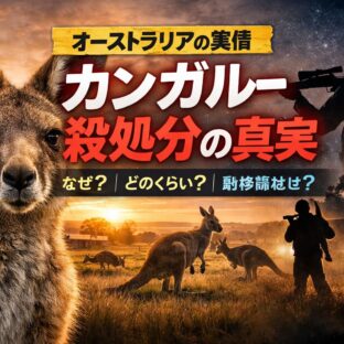 オーストラリアのカンガルー殺処分問題｜年間150万頭以上が駆除される現実と動物福祉の視点