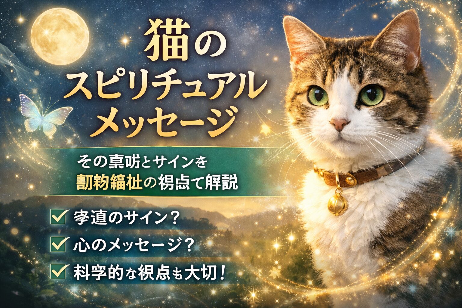 猫のスピリチュアルメッセージ