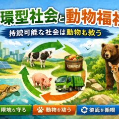 循環型社会と動物福祉｜持続可能な社会が動物と環境を救う理由
