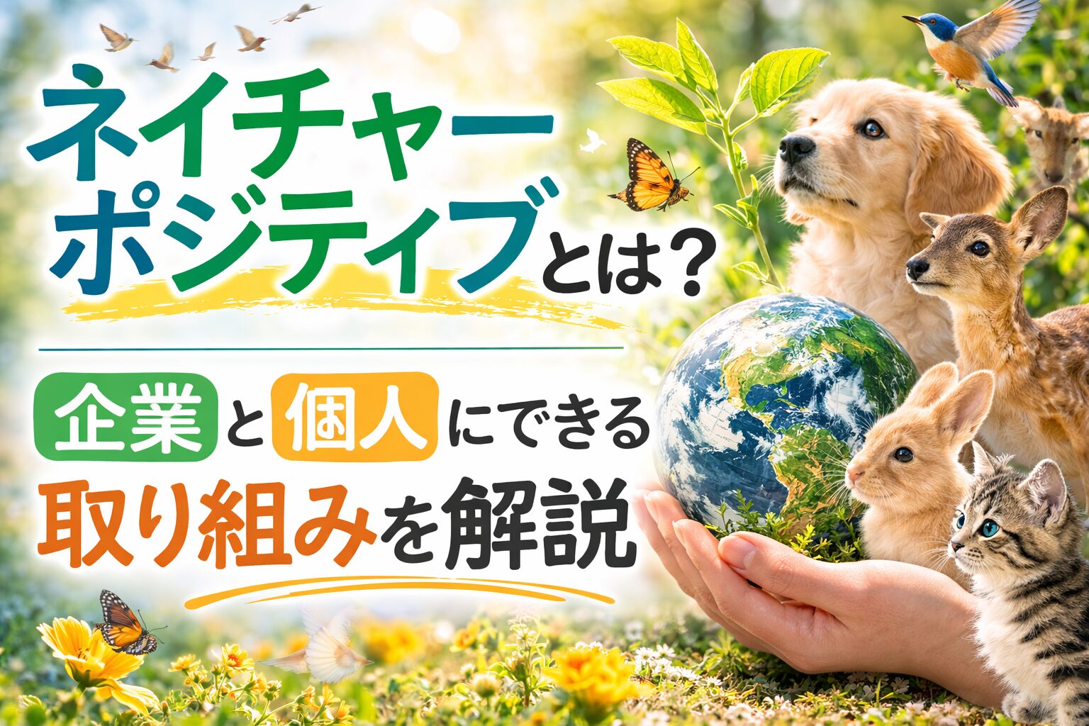 ネイチャーポジティブとは