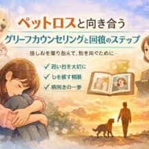ペットロスと向き合う方法｜グリーフカウンセリングと回復のステップ完全ガイド
