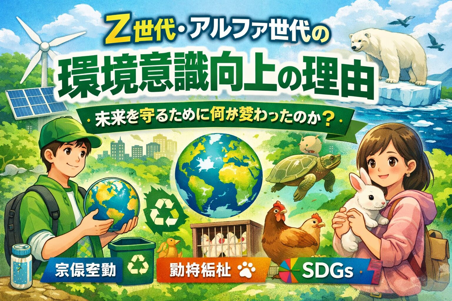 Z世代・アルファ世代の環境意識が高い理由