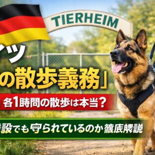 ドイツ「犬は1日2回・各1時間以上の散歩が義務」保護施設でも実現できているのか？動物福祉の最前線を徹底解説