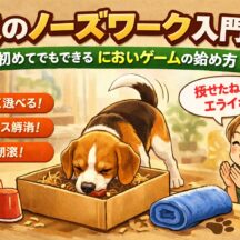 犬のノーズワーク入門｜初心者でもできるにおいゲームの始め方と効果を徹底解説
