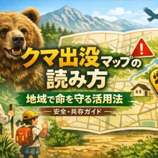 クマ出没マップの読み方と活用法｜熊対策・地域防災に役立つ完全ガイド