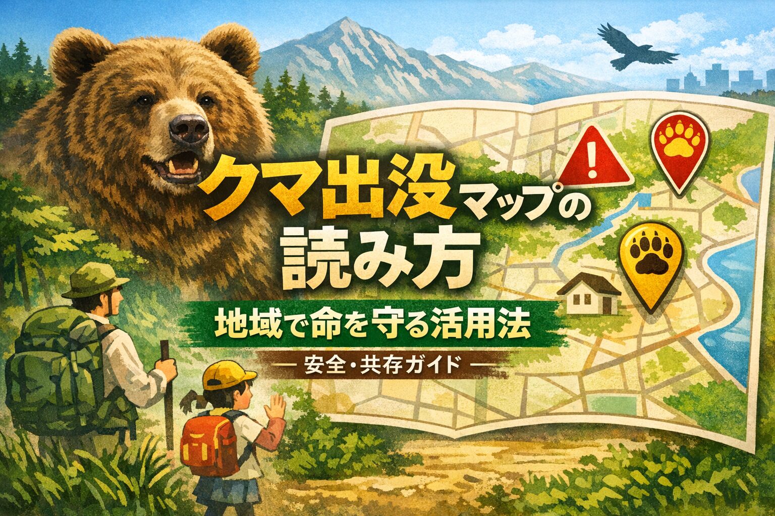クマ出没マップと安全ガイド