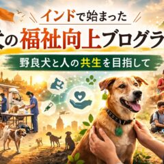 インドで犬の福祉向上プログラムが始動｜野良犬問題を科学と地域連携で解決する新しいアプローチ