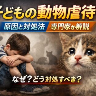 子どもの動物虐待──原因と対処法を専門家が解説｜見逃してはいけないサインと社会的背景