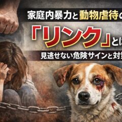 家庭内暴力と動物虐待の「リンク」とは何か｜見逃してはいけない命のつながり