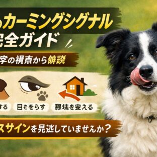 犬のカーミングシグナル完全ガイド｜見逃すと危険なストレスサインと正しい対処法