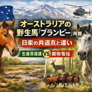 オーストラリアの野生馬「ブランビー」問題とは？——生態系破壊・動物福祉・日豪比較で読み解く