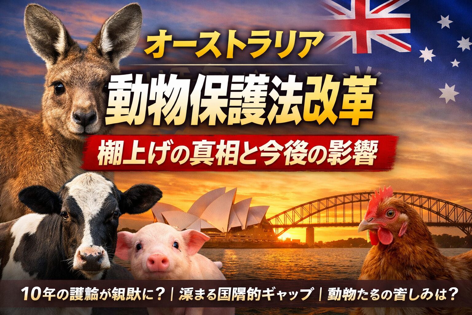 オーストラリア・ビクトリア州の動物保護法改革