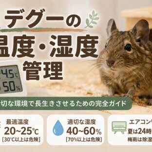 デグーの床材おすすめ完全ガイド｜安全・清潔・ストレス軽減の選び方