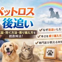 ペットロスで「後追い」したい気持ちになったら——原因・対処法・回復への道を専門家視点で解説