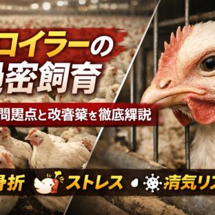 ブロイラーの過密飼育とは？日本の実態・国際比較・動物福祉の視点からわかりやすく解説