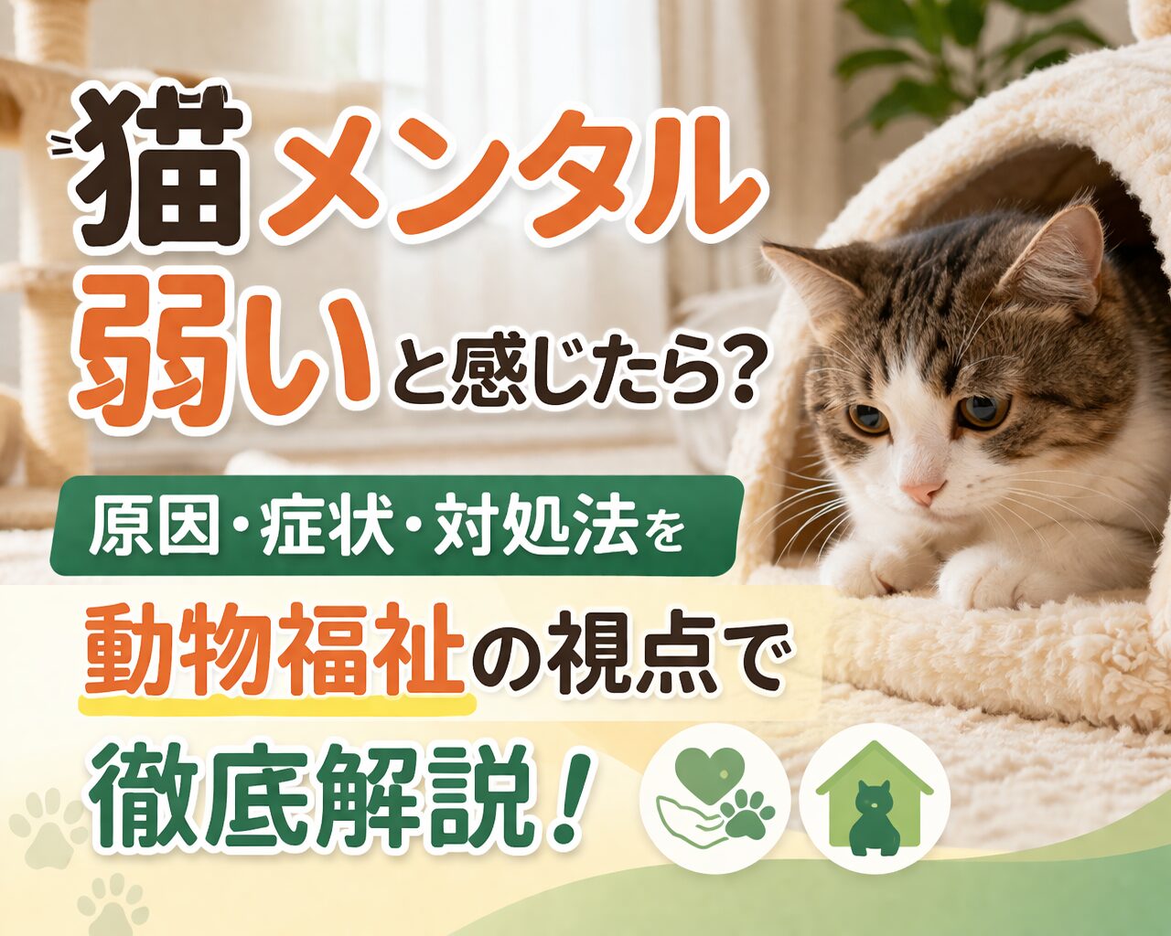 猫のメンタルが弱いサイン