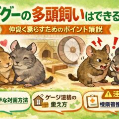 デグーの多頭飼いはできる？失敗しないための完全ガイド【動物福祉の視点から徹底解説】