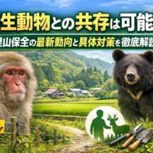 野生動物との共存は可能？里山保全の最新動向と具体対策を徹底解説