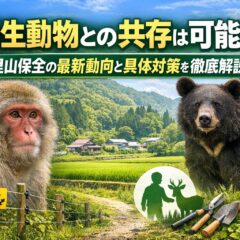 野生動物との共存は可能？里山保全の最新動向と具体対策を徹底解説