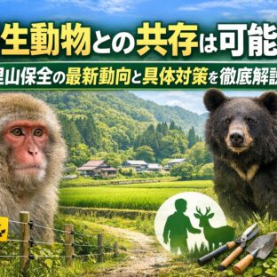 野生動物との共存は可能？里山保全の最新動向と具体対策を徹底解説