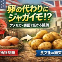 イースターの卵をジャガイモに替える？動物保護団体PETAが提案する「ポテトロール」の衝撃と工場畜産の現実