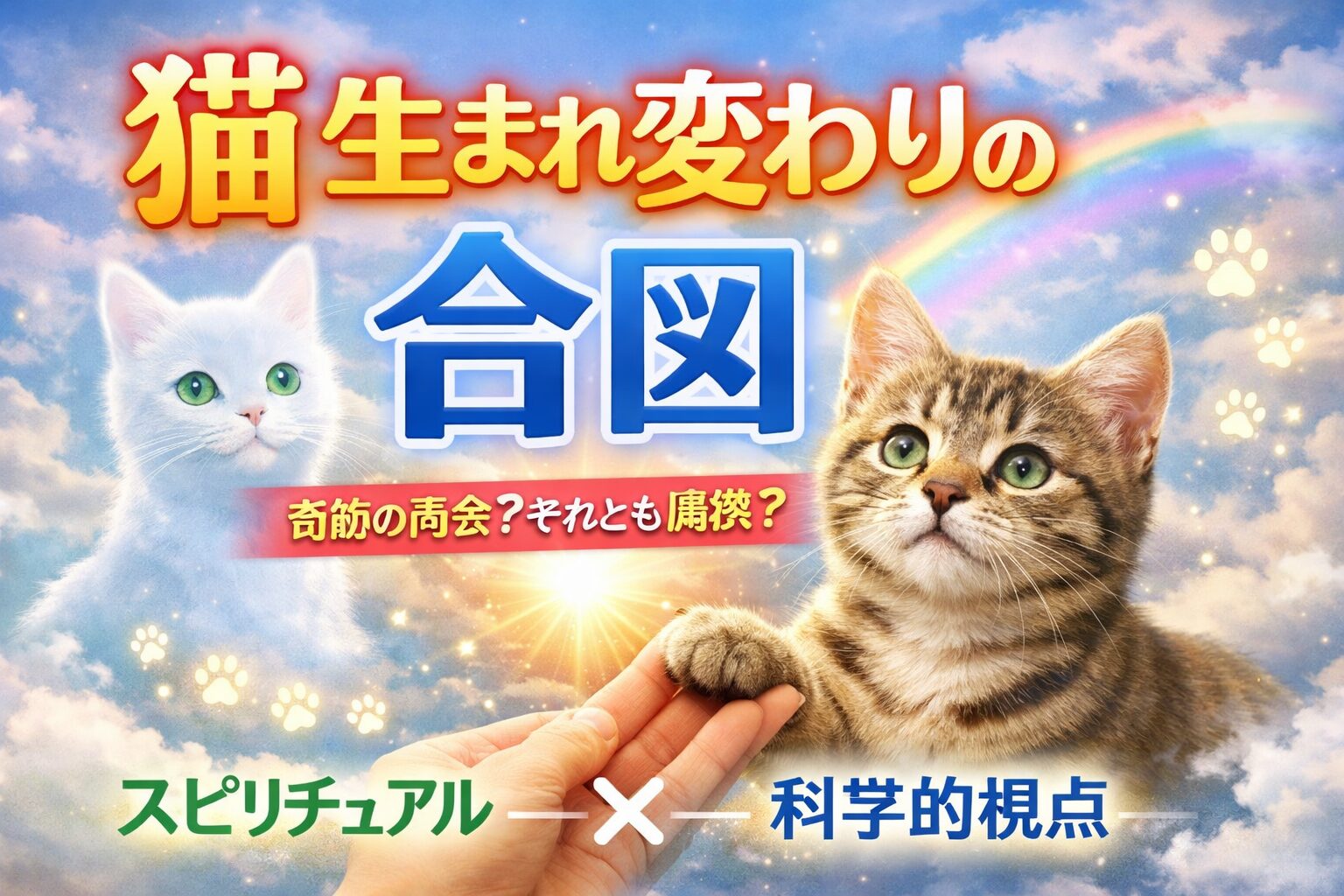 猫の生まれ変わりのサイン
