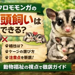 フクロモモンガの多頭飼いはできる？相性・ケージ・喧嘩対策まで完全ガイド