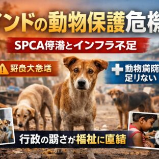 インドの動物保護活動が停滞する本当の理由｜SPCA機能不全と行政インフラ不足の実態