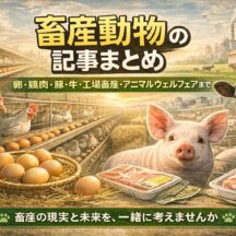 畜産動物の記事まとめ｜卵・鶏肉・豚・牛・工場畜産・アニマルウェルフェアまで学べるまとめページ