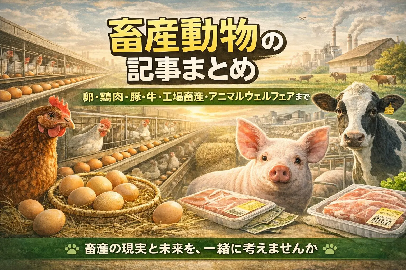畜産動物の動物福祉まとめ