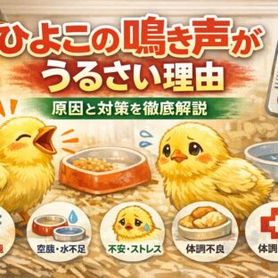 ひよこの鳴き声がうるさい理由｜動物福祉の視点から原因・対策・飼育の真実を解説