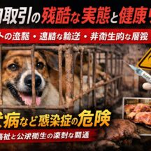犬肉取引の残酷な実態と公衆衛生リスク｜世界が直面する動物福祉の深刻な問題