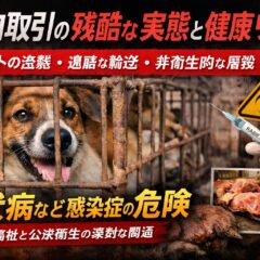 犬肉取引の残酷な実態と公衆衛生リスク｜世界が直面する動物福祉の深刻な問題