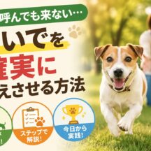 犬が呼んでも来ない原因と「おいで」を確実に覚えさせる科学的トレーニング法