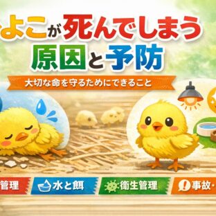 ひよこが死んでしまう原因と予防｜動物福祉の視点から徹底解説