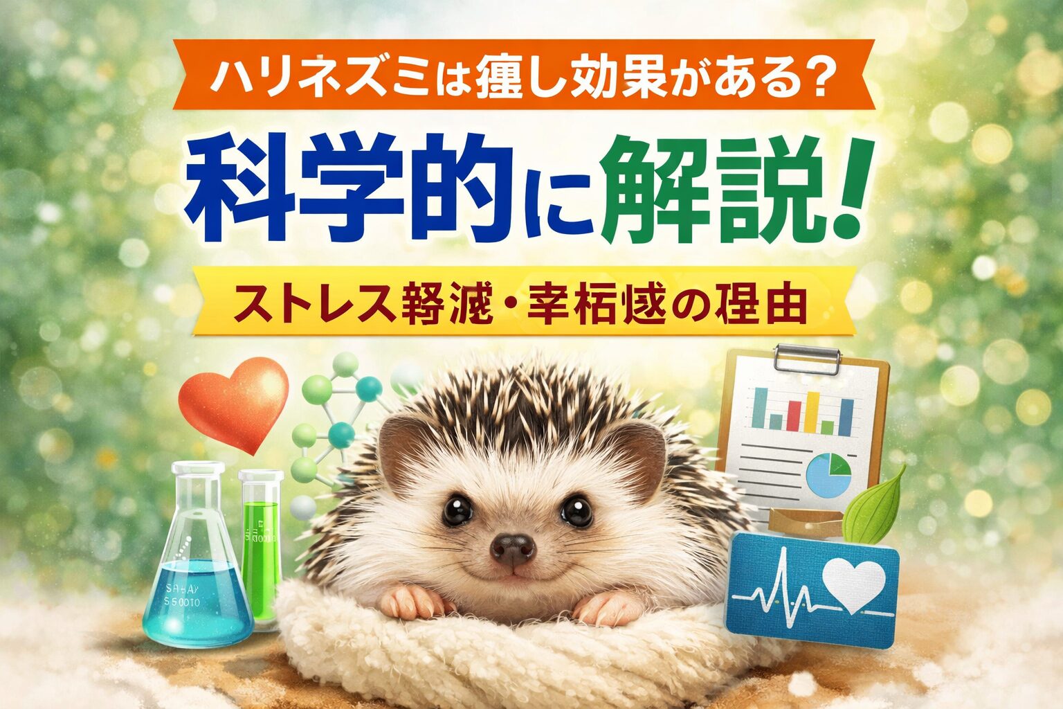 ハリネズミは癒し効果がある？