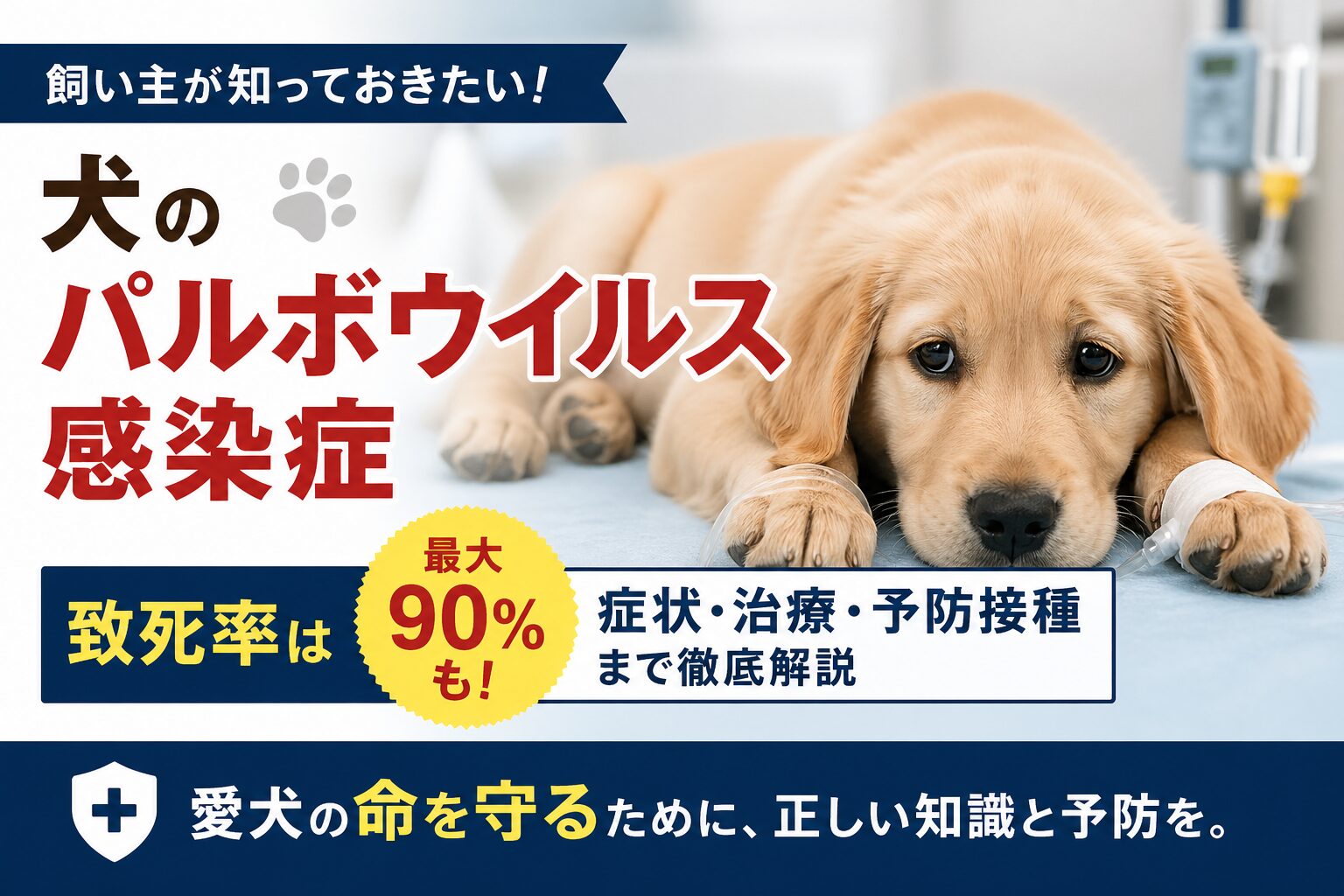 犬のパルボウイルス感染症とは
