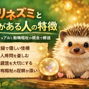 ハリネズミと縁がある人の特徴10選｜専門家が解説する深い絆の理由