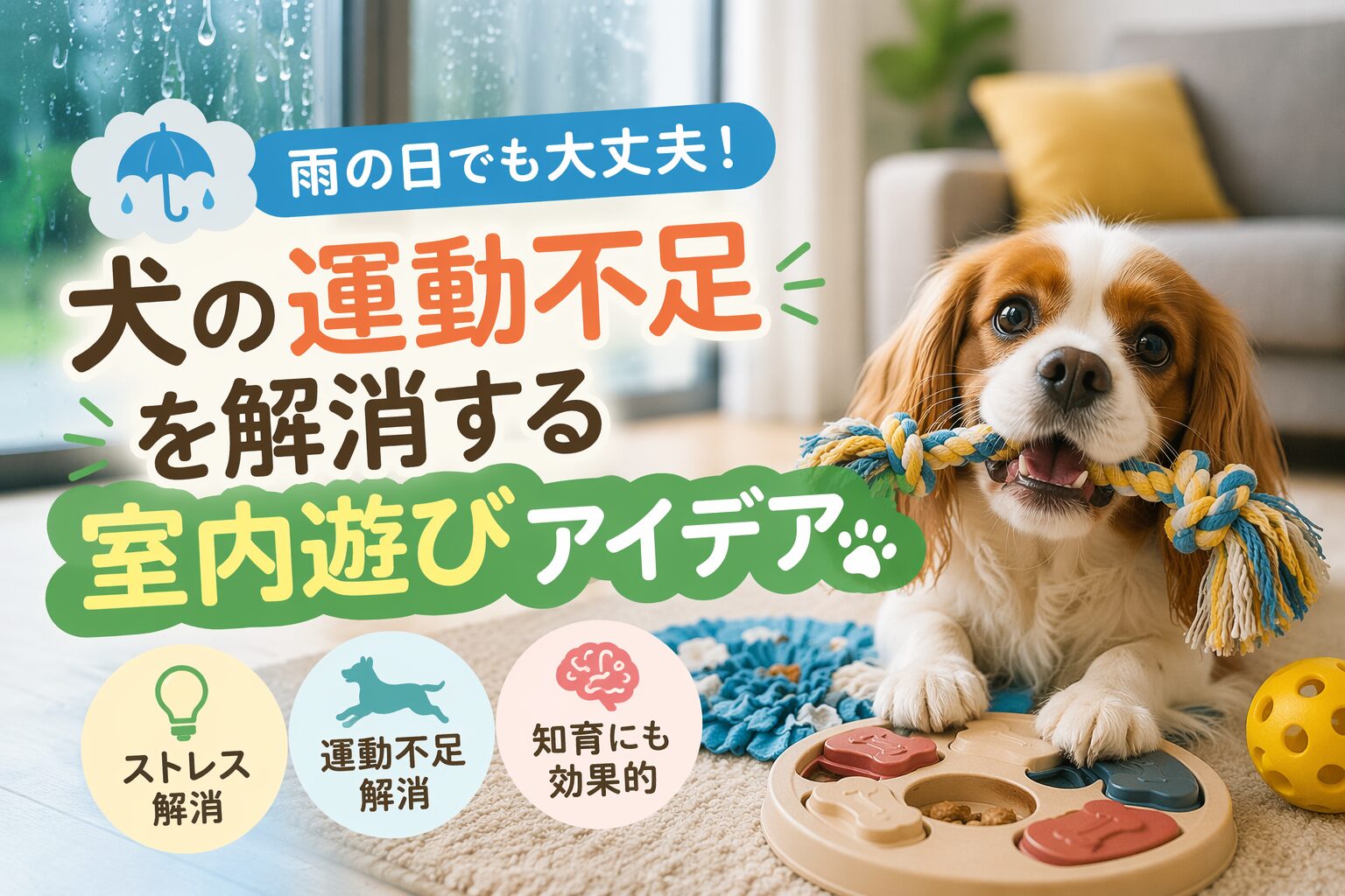 雨の日の室内遊びアイデア