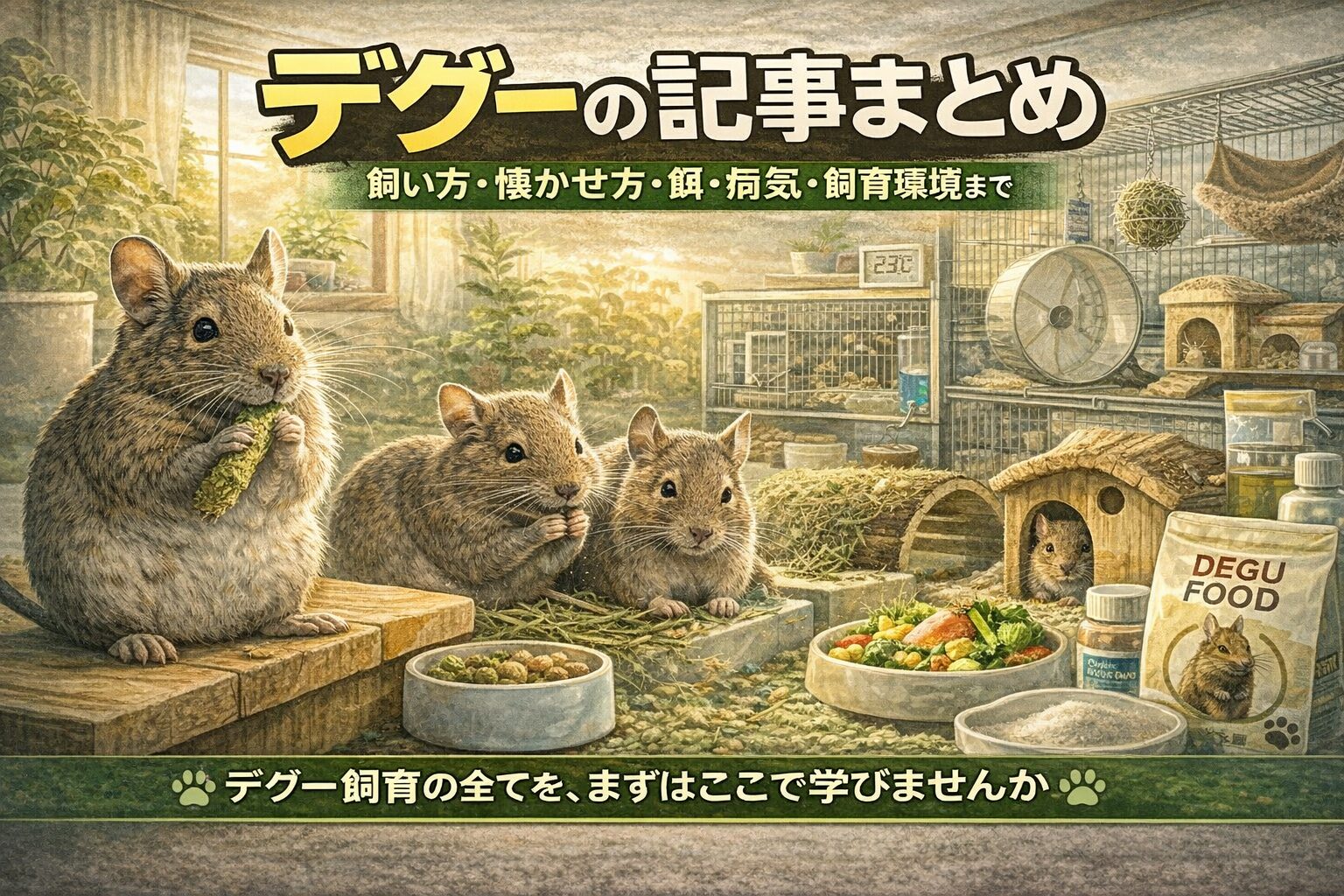 デグーまとめ